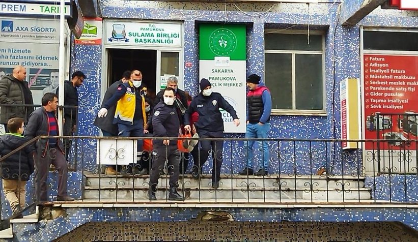 Tahsilat görevlisini kanlar içinde buldular