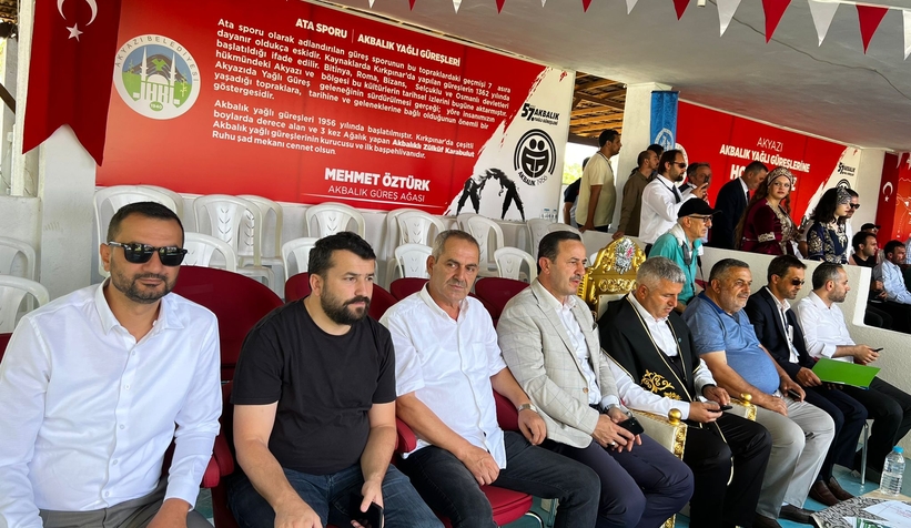 Tarihi Akbalık Yağlı Güreşleri başladı
