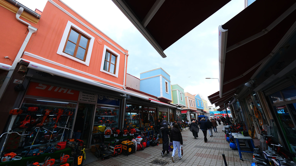 Tarihi Uzunçarşı’nın restorasyonunda son durum