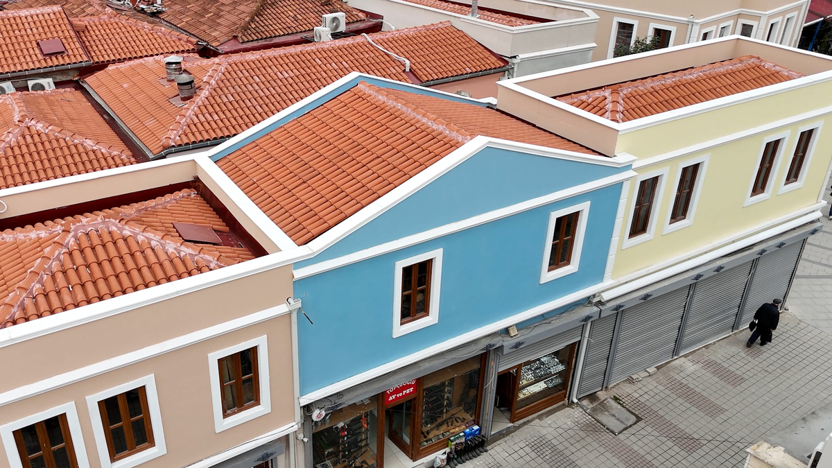 Tarihi Uzunçarşı’nın restorasyonunda son durum