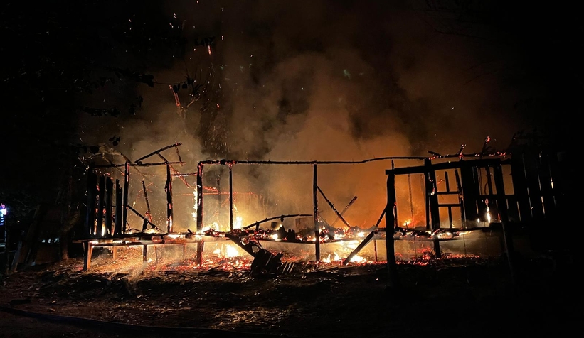 Taşburun'da büyük yangın