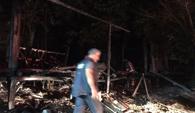 Taşburun'da büyük yangın