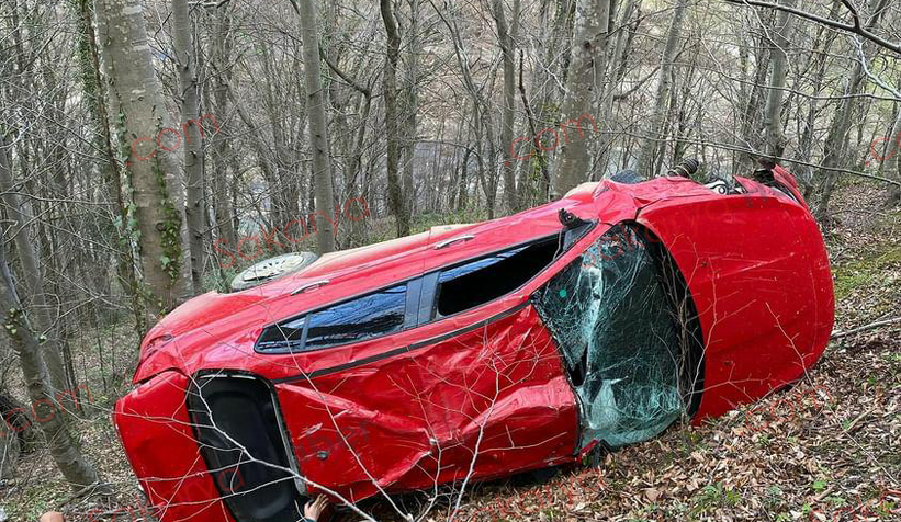 Taşyatak yolunda kaza 2 yaralı