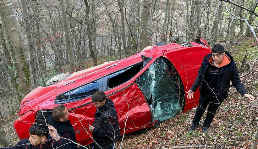 Taşyatak yolunda kaza 2 yaralı