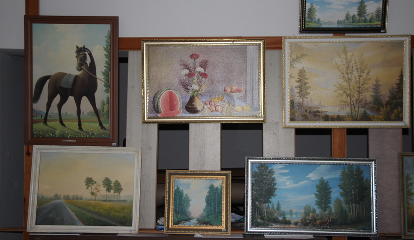 Tatar ressam, sanatını Sakarya'da sürdürüyor