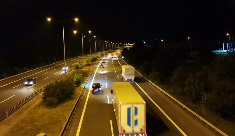 TEM'de bayram yoğunluğu