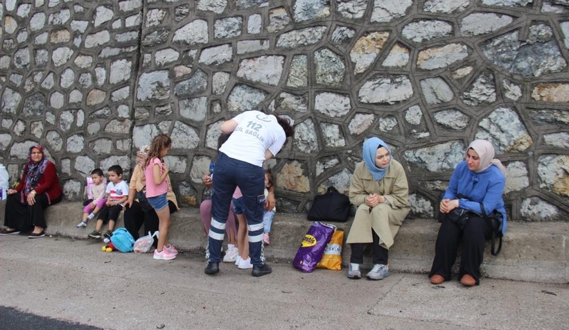 TEM'de büyük kaza, 11 araç birbirine girdi