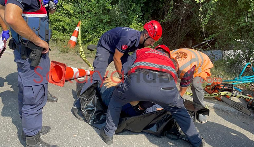 TEM'de kaza: 1 ölü, 5 yaralı