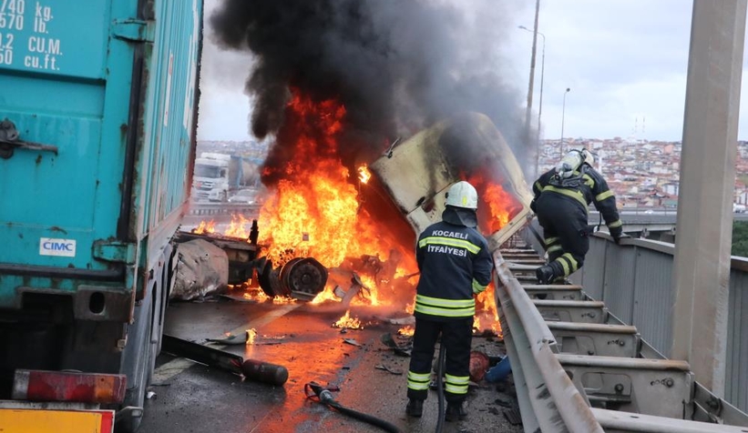 TEM'de korku dolu anlar