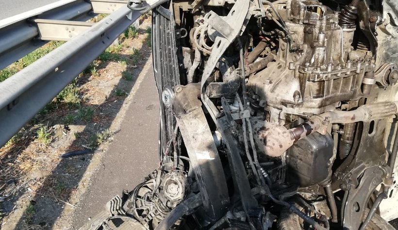 TEM'de metrelerce sürüklendi