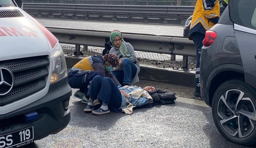 TEM'de zincirleme kaza; Çok sayıda yaralı var