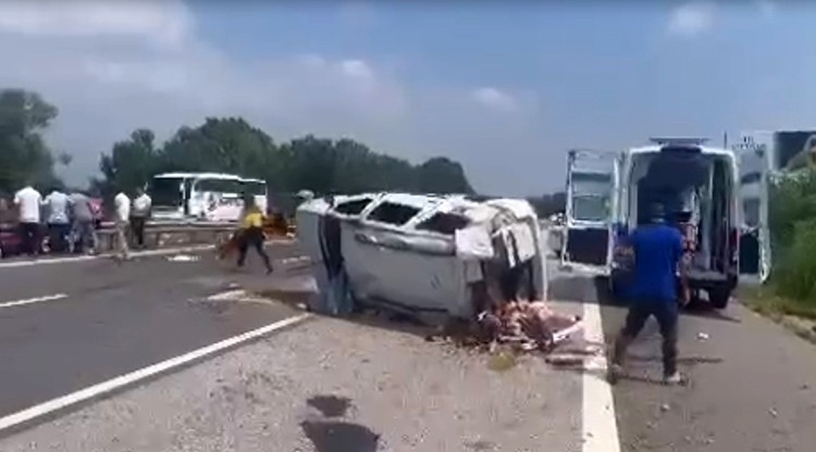 TEM'deki kazada 13 yaşındaki Zehranur öldü