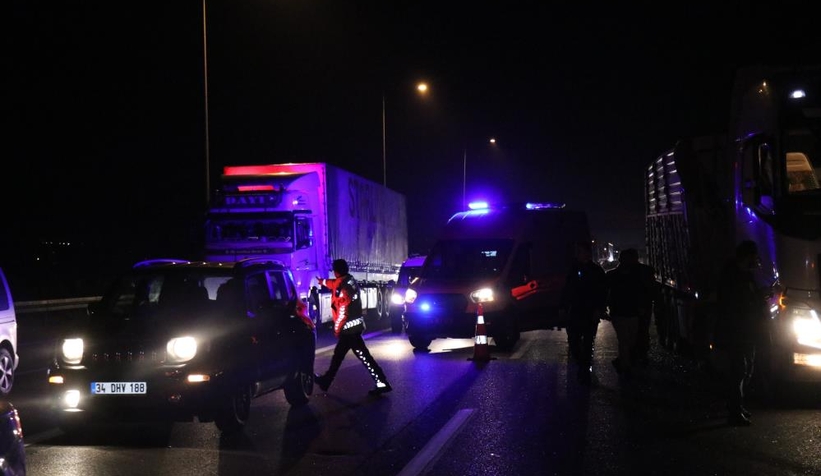 TEM'deki kazada 5 sporcu dehşeti yaşadı