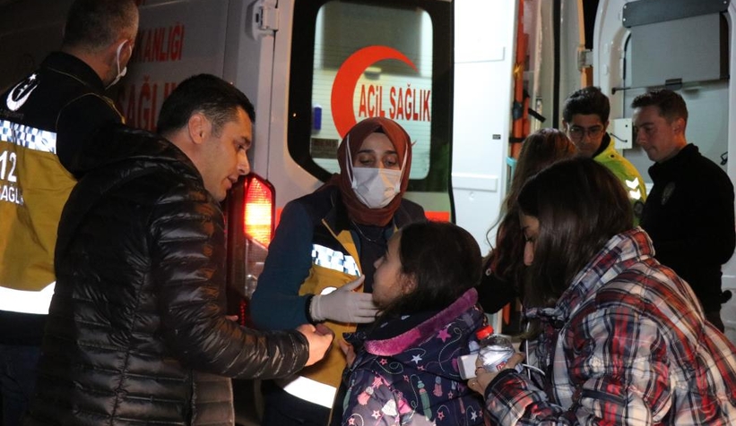 TEM'deki kazada 5 sporcu dehşeti yaşadı