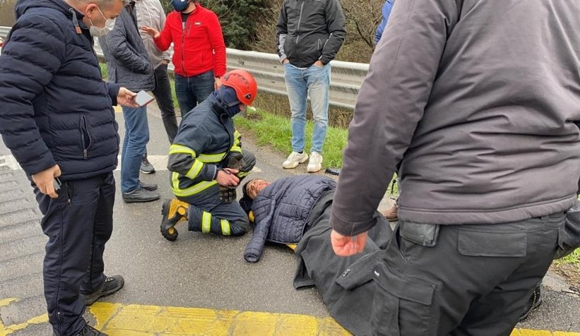 TEM Otoyolu'nda can pazarı