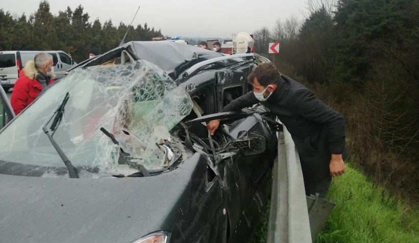 TEM Otoyolu'nda can pazarı