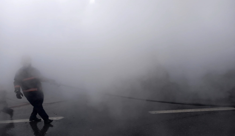 TEM Otoyolu'nda tır yandı 6 araç küle döndü