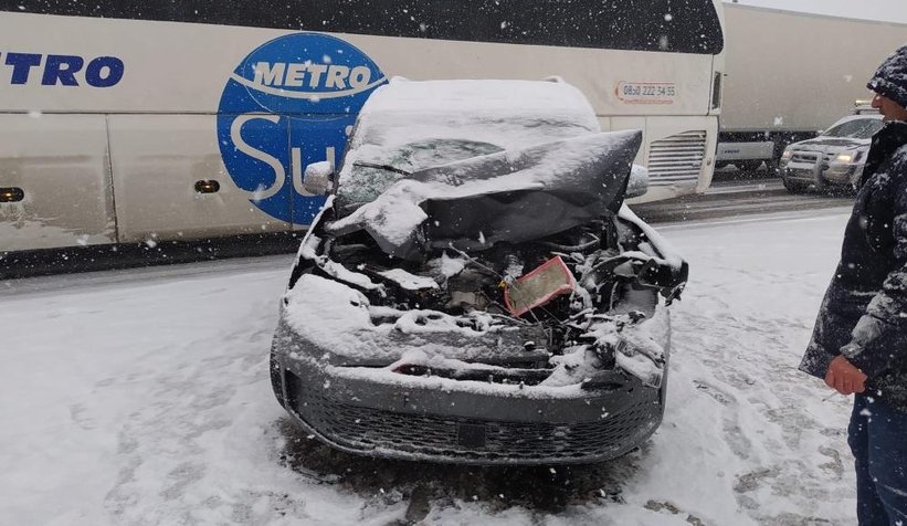 TEM’de 24 araç birbirine girdi