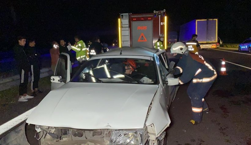 TEM’de 3 araç birbirine girdi