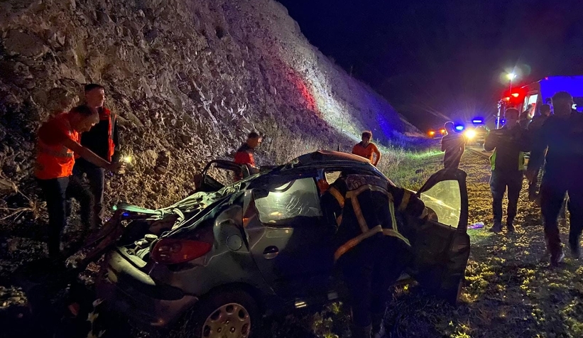 TEM’de feci kaza: 1 ölü, 2 yaralı