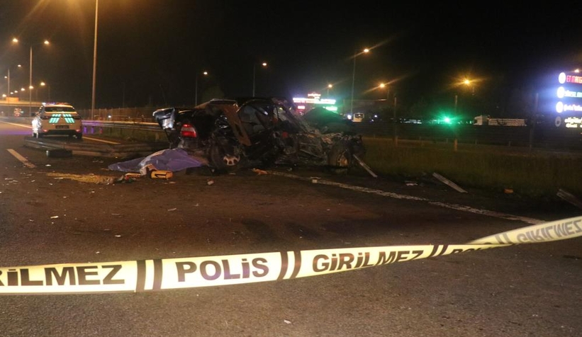 TEM’de kaza: 2 ölü, 2 yaralı