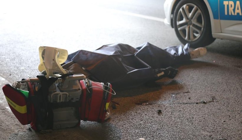 TEM’de korkunç kaza; 1 ölü, 1 ağır yaralı