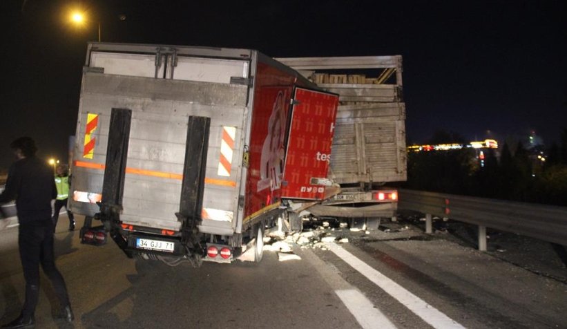 TEM’de korkunç kaza: 1 ölü