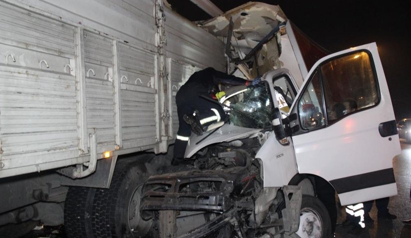 TEM’de korkunç kaza: 1 ölü