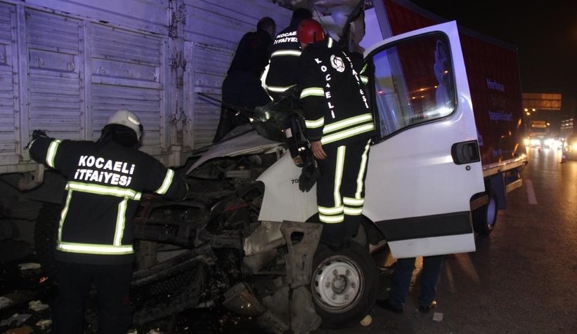 TEM’de korkunç kaza: 1 ölü