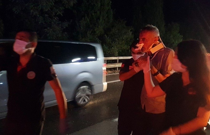 TEM’de zincirleme kaza: 5 yaralı