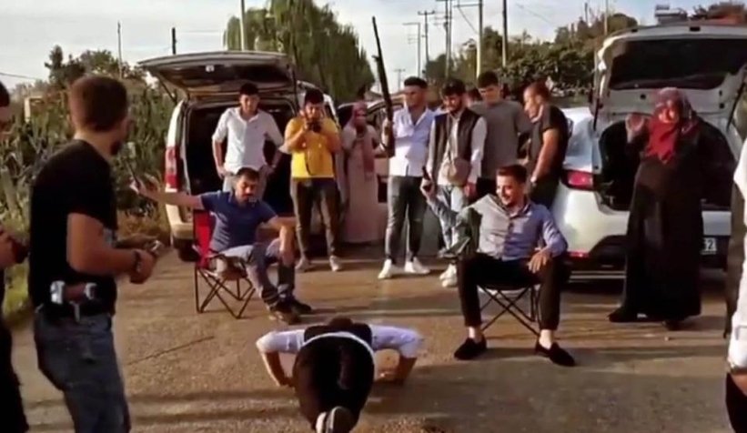 Tepki çeken görüntü, bulun bu magandaları