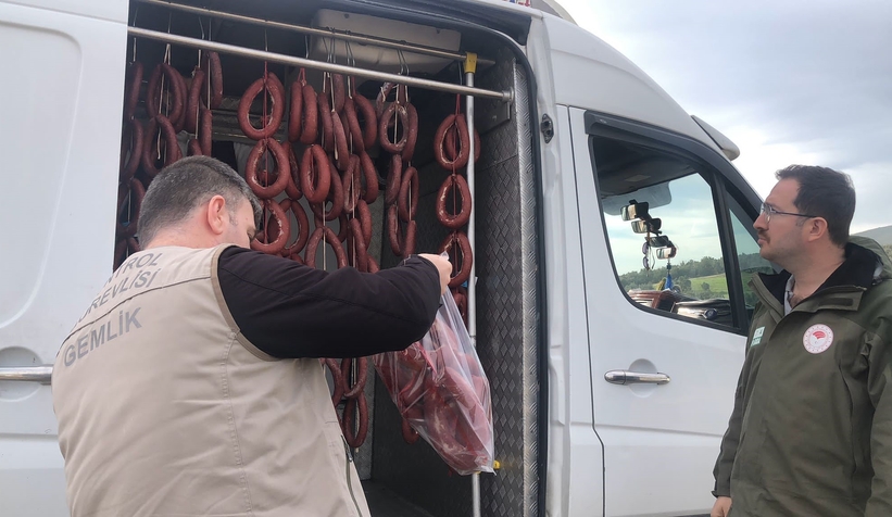 Tepki çekmişti 70 kilo sucuğa el kondu