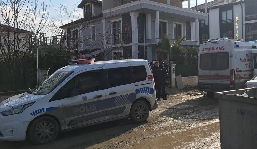 Terasta çalışırken düştü