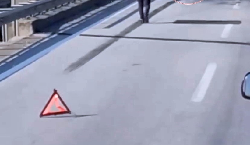 Ters yönde tam gaz böyle gitti, kaza yaptı