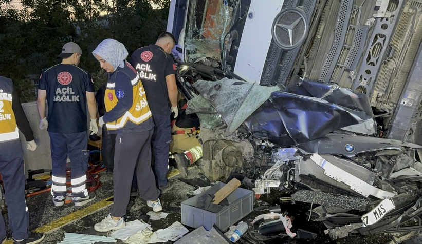 Tır dehşet saçtı: 1 yaralı