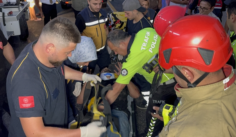 Tır dehşet saçtı: 1 yaralı