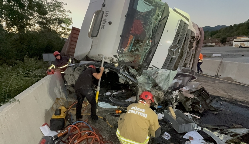 Tır dehşet saçtı: 1 yaralı