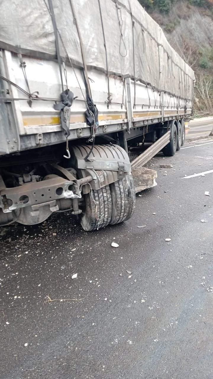 Tır dehşeti; karşı yöne geçti