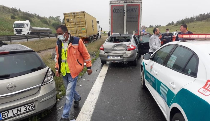 Tır hırsızı ile polis arasında 160 KM'lik kovalamaca