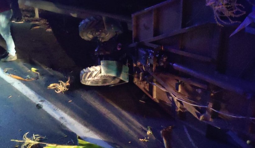 D-140 karayolunda tır, patpata çarptı: 1’i ağır 3 yaralı