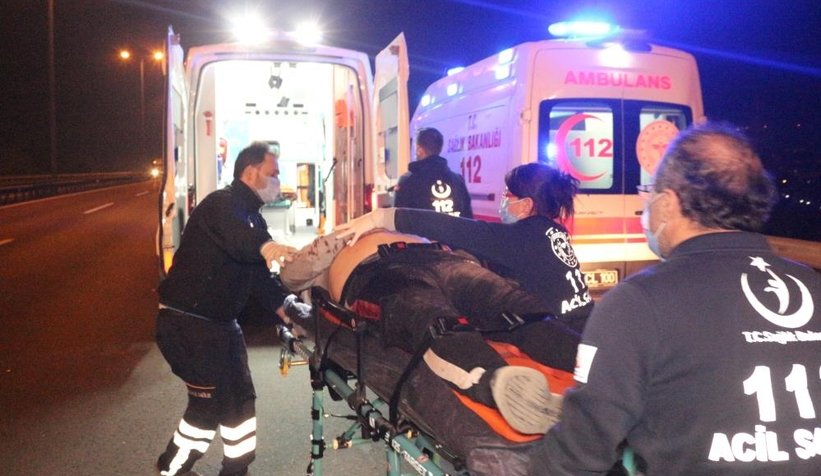 Tıra ok gibi saplandı: 1 ölü, 1 yaralı