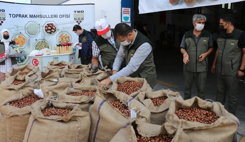 TMO fındık alımına törenle başladı