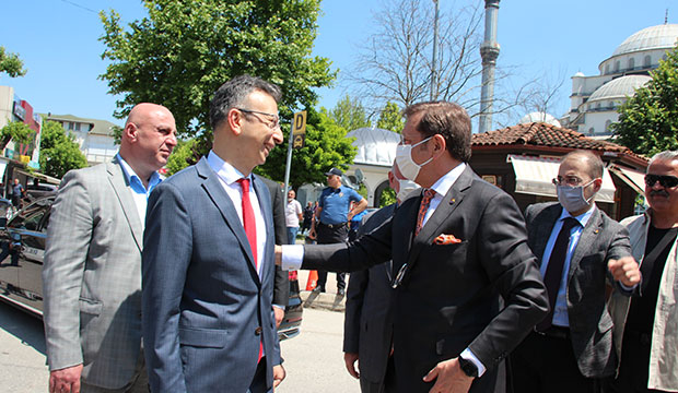  TOBB Başkanı Hisarcıklıoğlu Akyazı'ya geldi