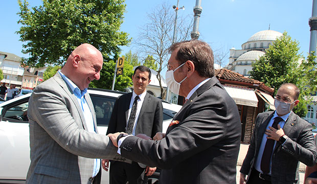  TOBB Başkanı Hisarcıklıoğlu Akyazı'ya geldi