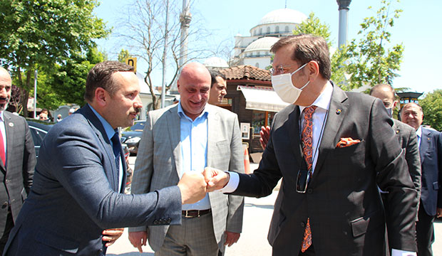  TOBB Başkanı Hisarcıklıoğlu Akyazı'ya geldi