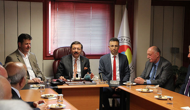  TOBB Başkanı Hisarcıklıoğlu Akyazı'ya geldi