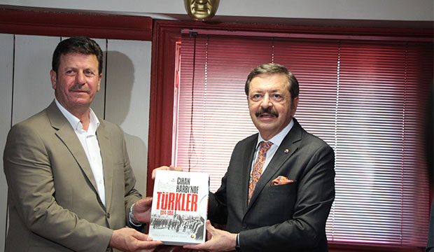  TOBB Başkanı Hisarcıklıoğlu Akyazı'ya geldi