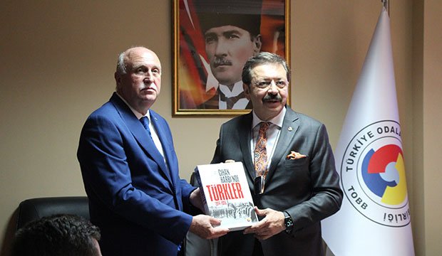  TOBB Başkanı Hisarcıklıoğlu Akyazı'ya geldi