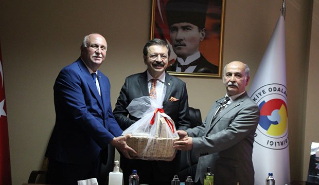  TOBB Başkanı Hisarcıklıoğlu Akyazı'ya geldi