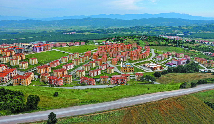 TOKİ Korucuk konutları için kuralar çekildi